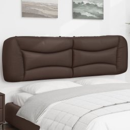 Perna pentru tablie pat, maro, 180 cm, piele artificiala GartenMobel Dekor