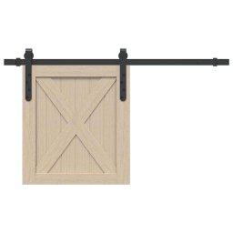 Set usi glisante pentru dulap 91,5 cm otel carbon GartenMobel Dekor