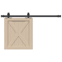 Set usi glisante pentru dulap 91,5 cm otel carbon GartenMobel Dekor