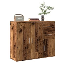 Dulap, lemn vechi, 91x29,5x75 cm, lemn prelucrat GartenMobel Dekor