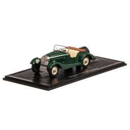 Morgan 4/4 Flat Radiator S1 1936, macheta auto, scara 1:43, verde, Neo