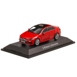 Mercedes-Benz A-Class Limousine Sedan (V177) 2018, macheta auto, scara 1:43, rosu, Herpa