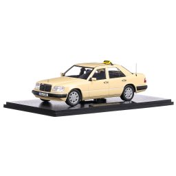 Mercedes Benz E-Class (W124) Taxi Version 1989, macheta auto scara 1:18, bej, iScale