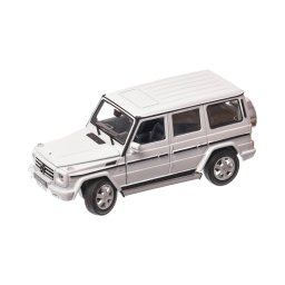 Macheta auto Mercedes-Benz G Class 2009 scara 1:24 alb Welly
