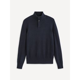 Pulovere pentru barbati Celio - albastru inchis