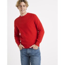 Pulovere pentru barbati Celio - rosu