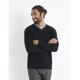 Pulovere pentru barbati Celio - negru