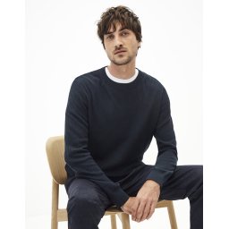 Pulovere pentru barbati Celio - albastru inchis