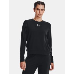Topuri si tricouri pentru femei Under Armour - negru