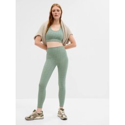 Colanti pentru femei GAP - verde deschis