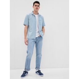 Camasi casual pentru barbati GAP - albastru deschis