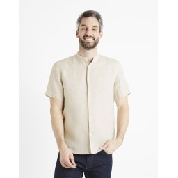 Tricouri cu maneca scurta pentru barbati Celio - bej