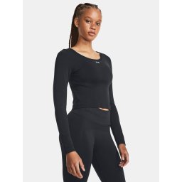 Topuri si tricouri pentru femei Under Armour - negru