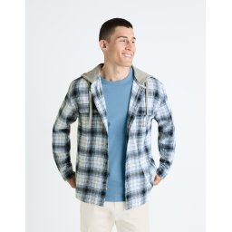 Celio Plaid Fapuche Shirt - Men's