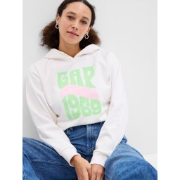 Hanorace pentru femei GAP - alb, verde deschis, roz