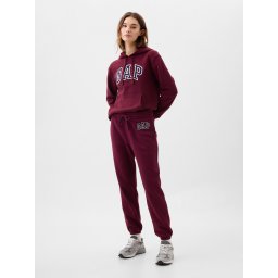 Pantaloni sport pentru femei GAP - bordo