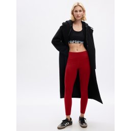 Pantaloni scurti, colanti, pantaloni basic pentru femei GAP - rosu