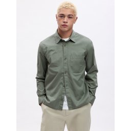 Camasi casual pentru barbati GAP - verde inchis