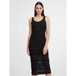 Orsay Black Women's Midi Dress - Women's