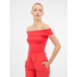 Orsay Red Women's Short Sleeve T-Shirt - Women's