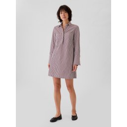 GAP Striped Shirt Mini Dress - Ladies