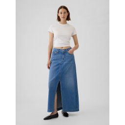 GAP Denim Maxi Skirt UltraSoft - Ladies