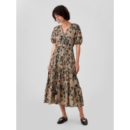 GAP Floral Shirt Maxi Dress - Ladies