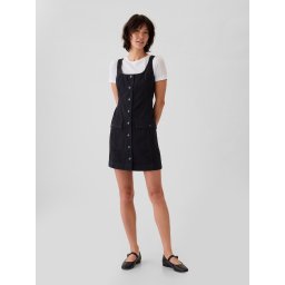 GAP Denim Mini Dress Utility - Ladies