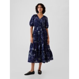 GAP Floral Shirt Maxi Dress - Ladies