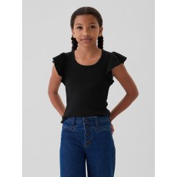 GAP Children's Ribbed T-Shirt - Girls