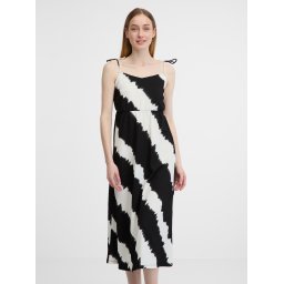 Orsay Black & White Women's Dress - Ladies
