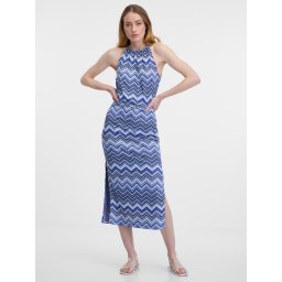 Orsay Blue Women's Patterned Dress - Ladies