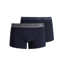 JACK & JONES Boxeri 'Vincent' bleumarin / gri amestecat