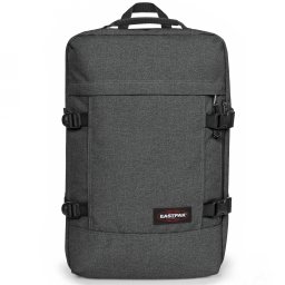 EASTPAK Rucsac gri / roșu / negru