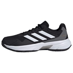 ADIDAS PERFORMANCE Pantofi sport 'CourtJam Control 3' gri închis / negru / alb