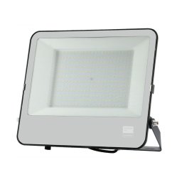 Proiector LED 200W, SMD Cip SAMSUNG, Lumina Naturala 4000K, 1m de Cablu, Corp Negru, Sticlă Gri