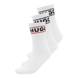 HUGO Șosete roșu / negru / alb
