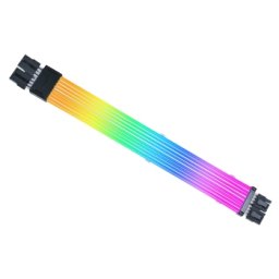 Cablu prelungitor RGB adresabil Lian Li Strimer Wireless 8 pini GPU, PW8-1W
