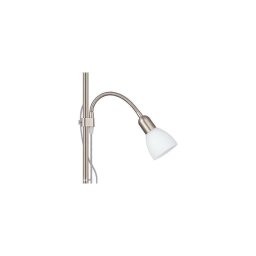 Abajur de rezervă din sticlă pentru lampă de lectură pentru lampadar d. 8 cm alb