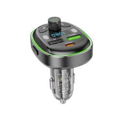 Modulator FM BOROFNE BC47, Bluetooth, 2 x USB-A, 1 x USB-C, Black
