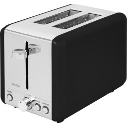 Prajitor de paine ST 2708 Tradizione Nero, 925 W, 2 felii, 6 grade de rumenire, Negru mat