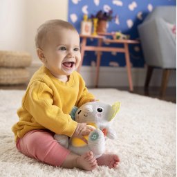 Bright Starts - Jucarie interactiva Hug a Bye Baby Elephant