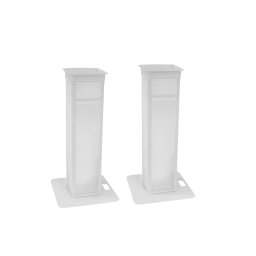Eurolite 2x Stage Stand cu inaltime reglabila alb