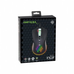 Mouse INCA Gaming IMG-347,7200dpi, 8 Taste, USB,Negru