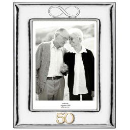 Rama Foto Argint 50 Ani Casatorie 13x18 cm