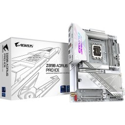 Placa de baza GIGABYTE Z890 AORUS Pro ICE Mainboard, Sockel LGA 1851, Intel Z890, ATX, DDR5