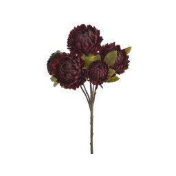 Buchet crizanteme artificiale color pentru aranjamente florale