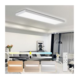 Brilagi-LED Corp de iluminat LED reglabil pentru baie FRAME SMART LED/50W/230V IP44 alb + telecomandă
