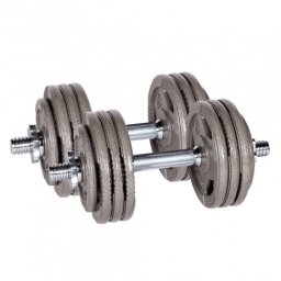 Set gantere inSPORTline Hamerton 2 x 20 kg