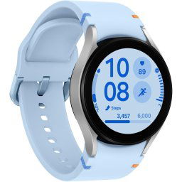 Smartwatch Samsung Galaxy Watch FE SM-R861, Procesor Exynos W920 Dual-Core, Ecran Super AMOLED 1.2", 40mm, 1.5GB RAM, 16GB Flash, GPS, Wi-Fi, NFC, Senzor Samsung BioActive, Albastru